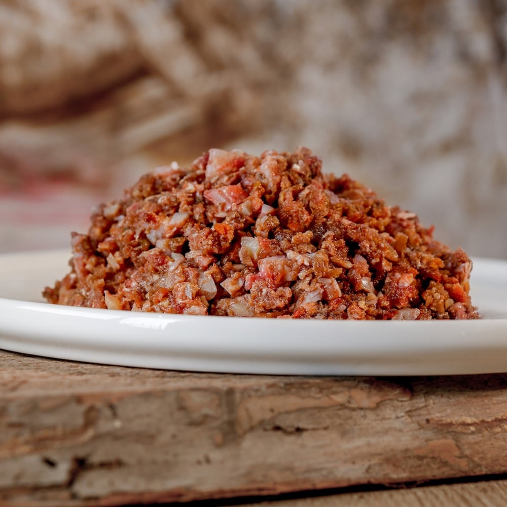 Pferd Komplett-Menü, gewolft, 1 kg