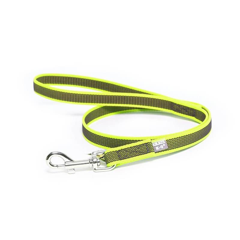 Julius K9® - Color & Gray - Gummierte Leine - mit Schlaufe - verschiedene Farben und Längen