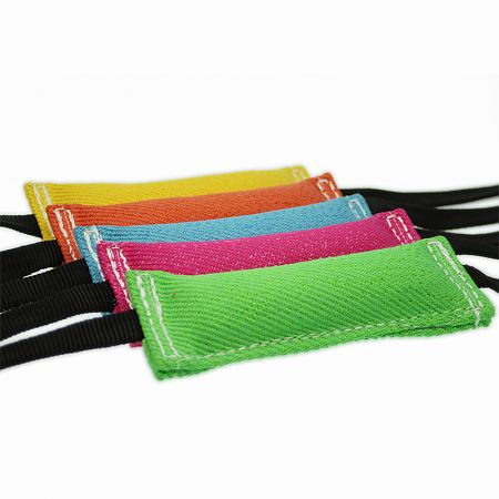 Fresh-Line Beißwurst - 4 x 20 cm - mit 2 Gurtbändern - in vielen knalligen Farben