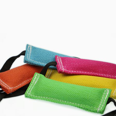 Fresh-Line Beißwurst - 4 x 20 cm - mit 2 Gurtbändern - in vielen knalligen Farben