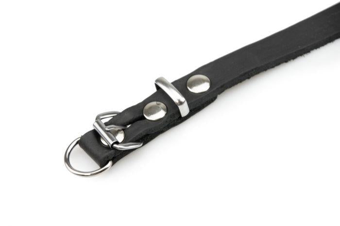 Kehlkopfschonendes Lederhalsband Karlie Rondo