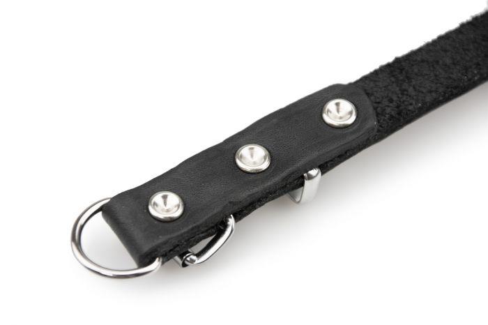 Kehlkopfschonendes Lederhalsband Karlie Rondo