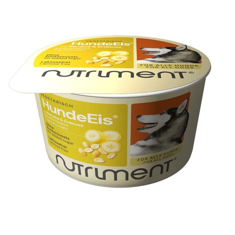 Hundeeis - Erdnuss Banane