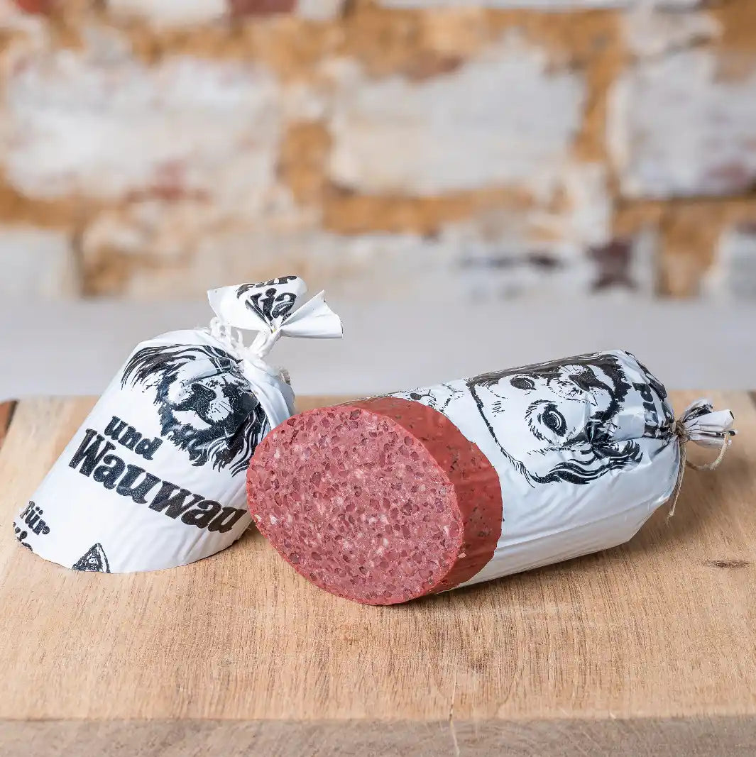 Schnittfeste Hundewurst & Fährtenwurst