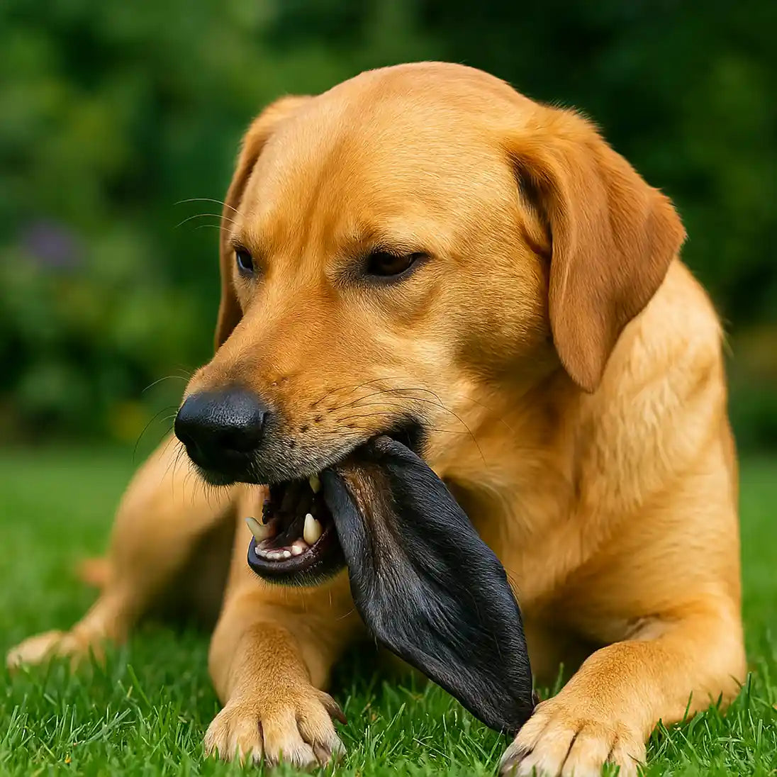 Pferde-Ohren mit Fell