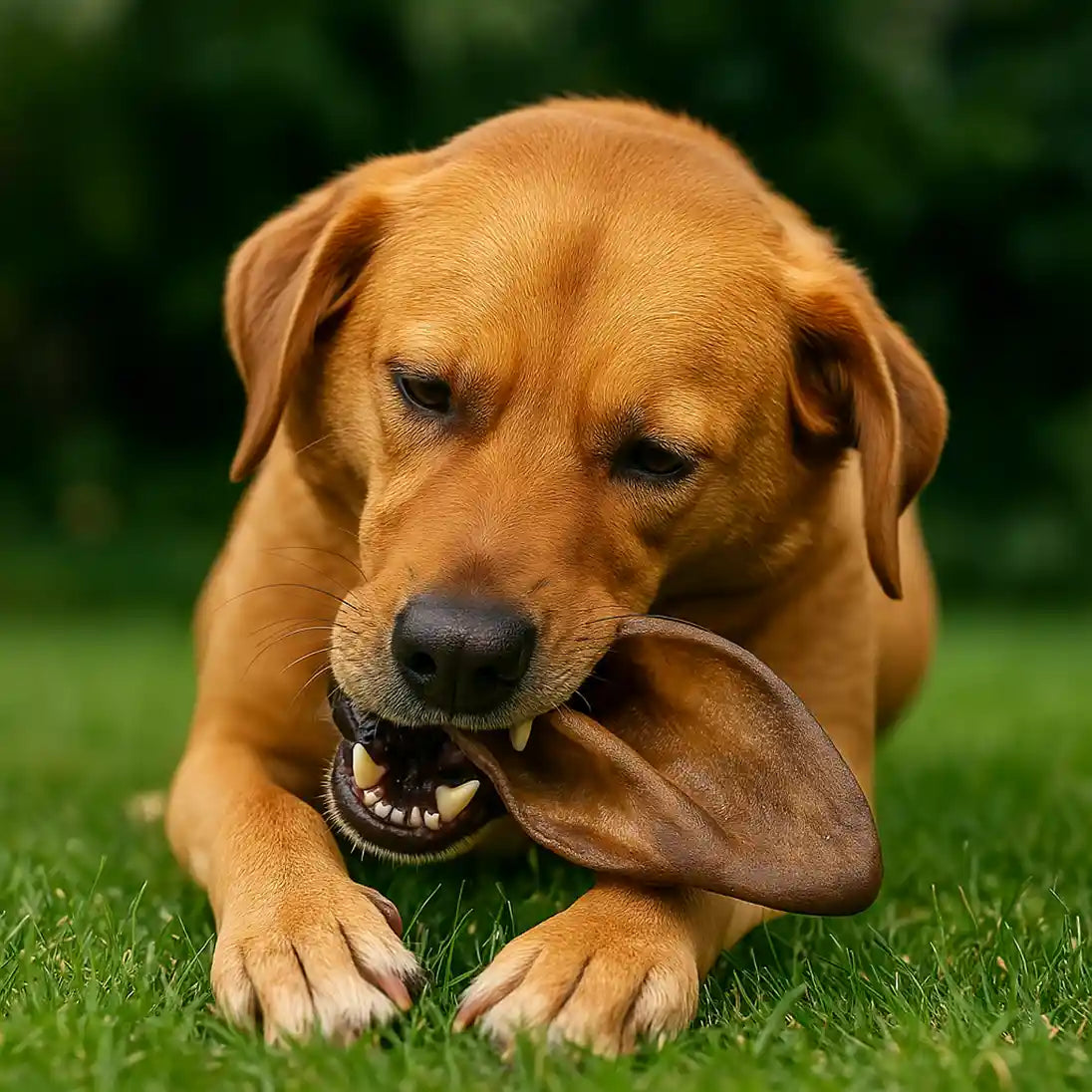 Rinder Ohren mit Muschel