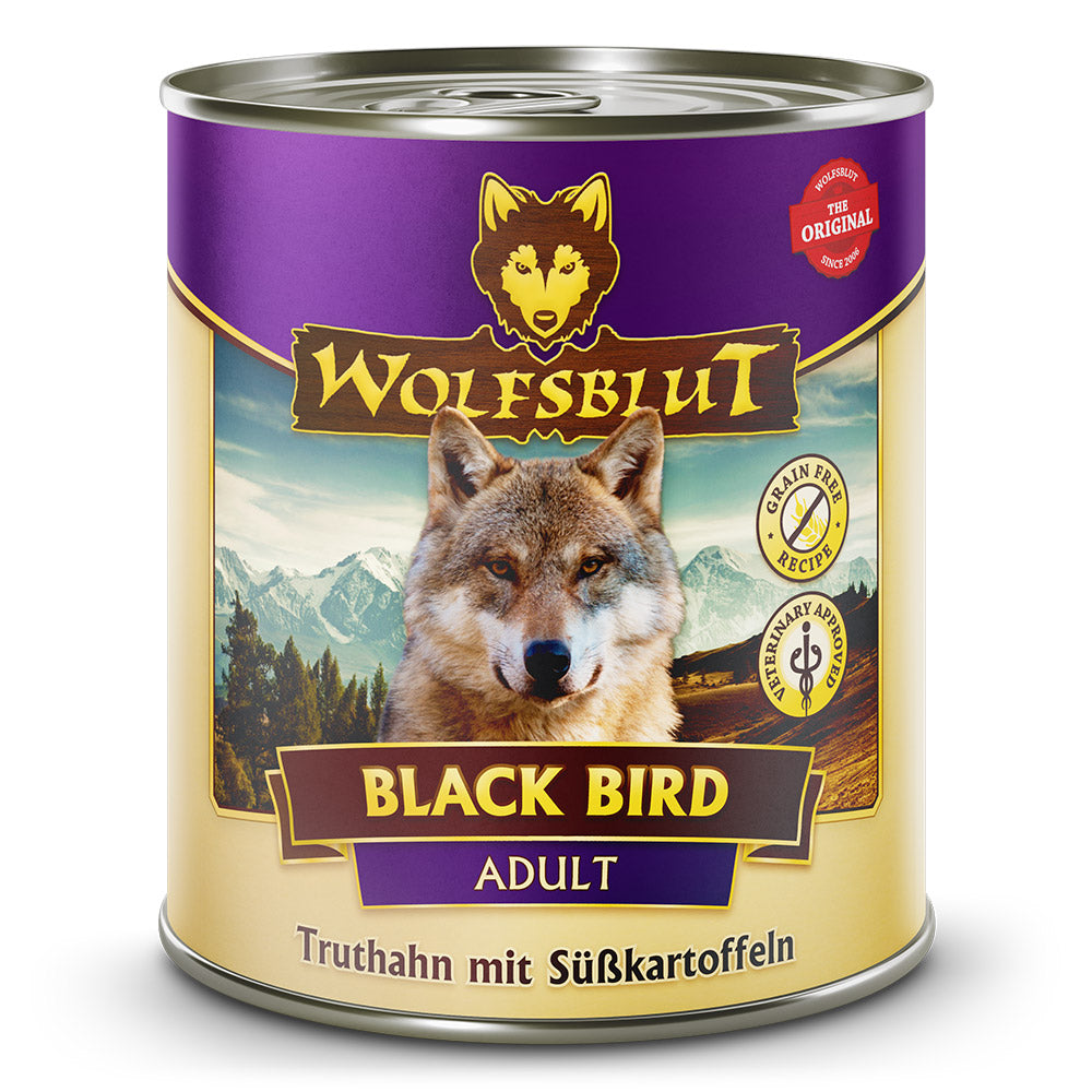 Wolfsblut Adult Black Bird - Truthahn mit Süßkartoffeln Nassfutter
