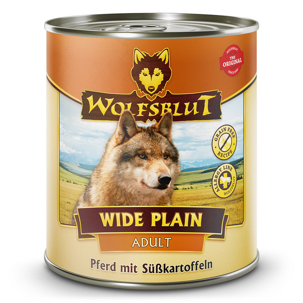 Wolfsblut Adult Wide Plain - Pferd mit Süßkartoffeln Nassfutter