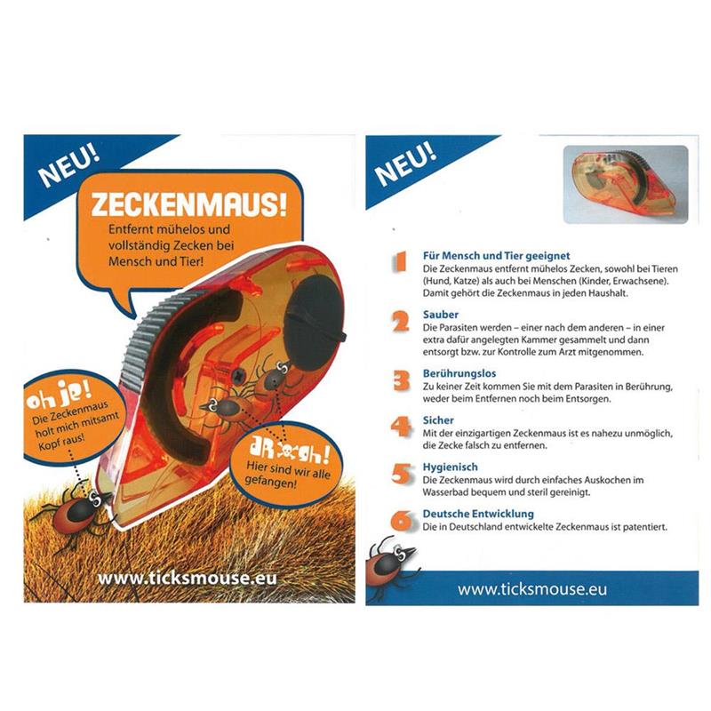 TICKSMOUSE Zeckenmaus / Zeckenentferner