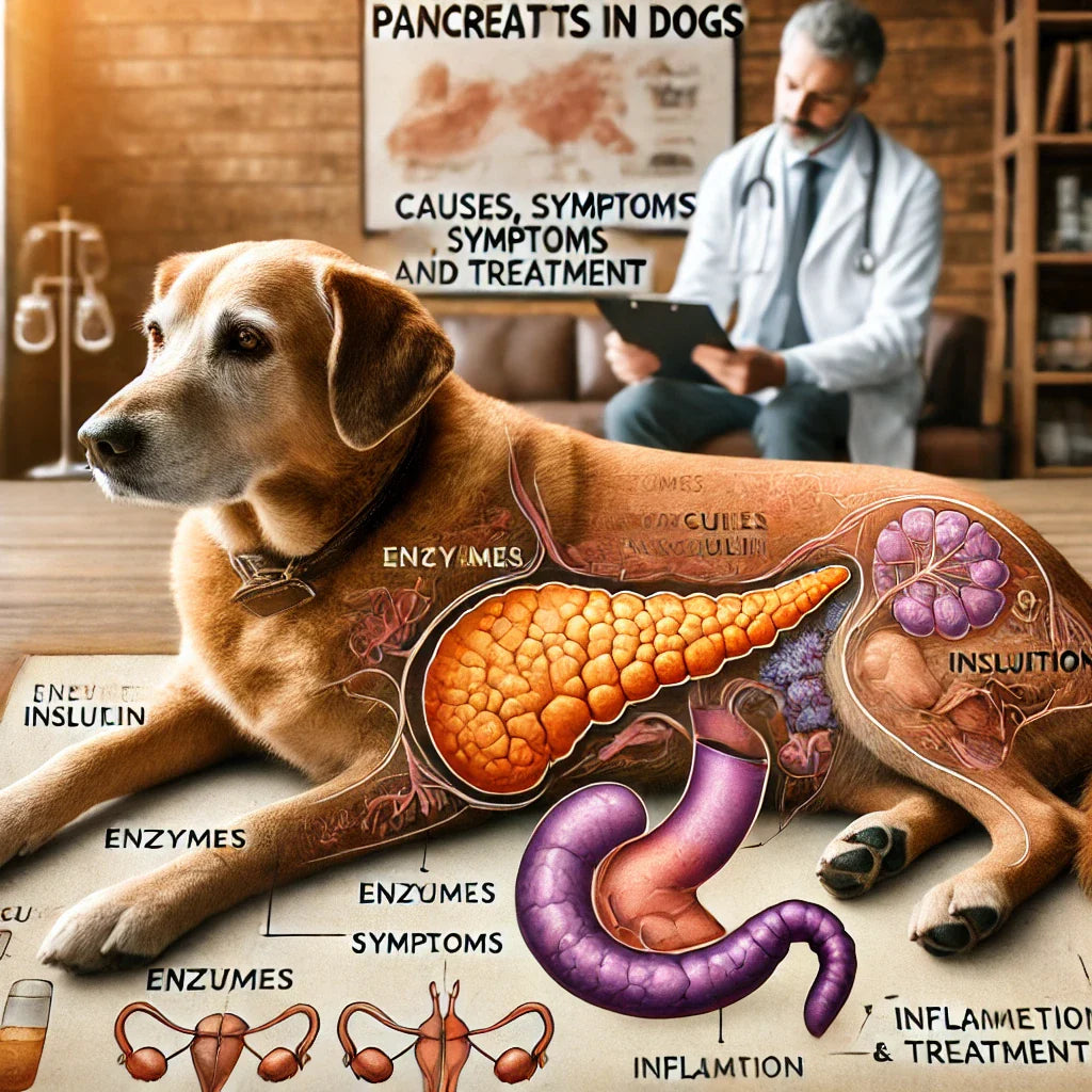 Bauchspeicheldrüsenentzündung (Pankreatitis) beim Hund: Ursachen, Symptome und Behandlung