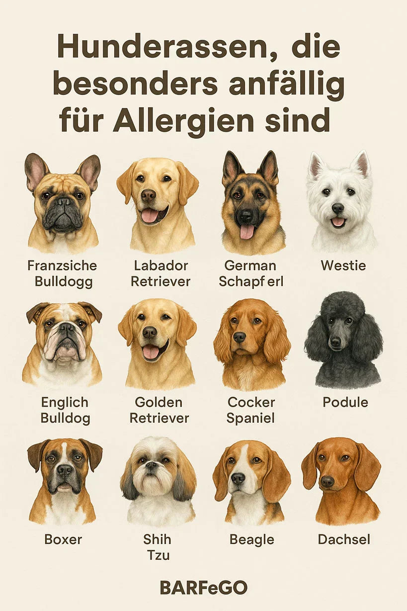Hunde & Allergien: Diese Hunderassen sind besonders betroffen