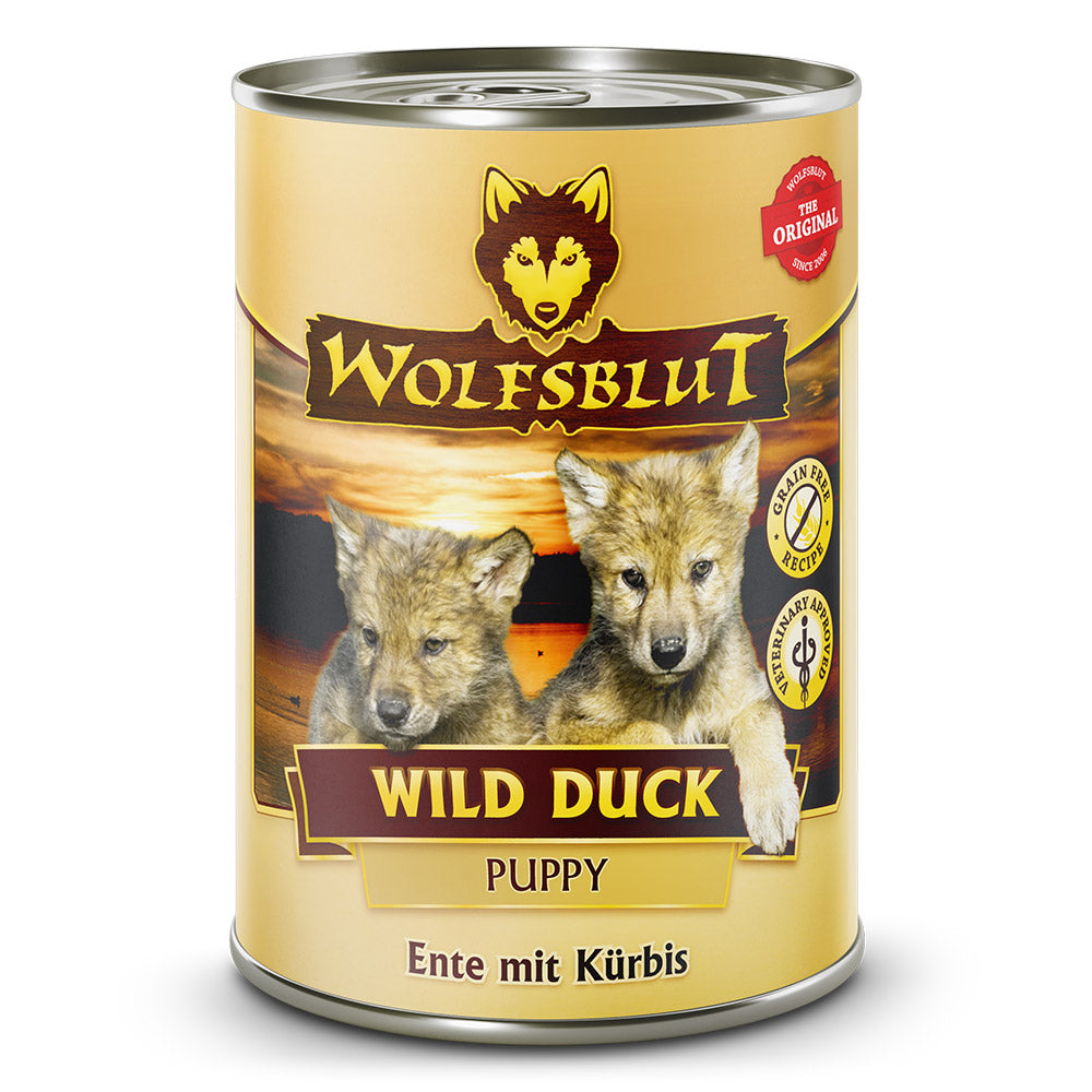 Wolfsblut Puppy Wild Duck - Ente mit Kürbis Nassfutter