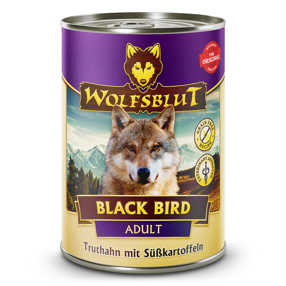 Wolfsblut Adult Black Bird - Truthahn mit Süßkartoffeln Nassfutter