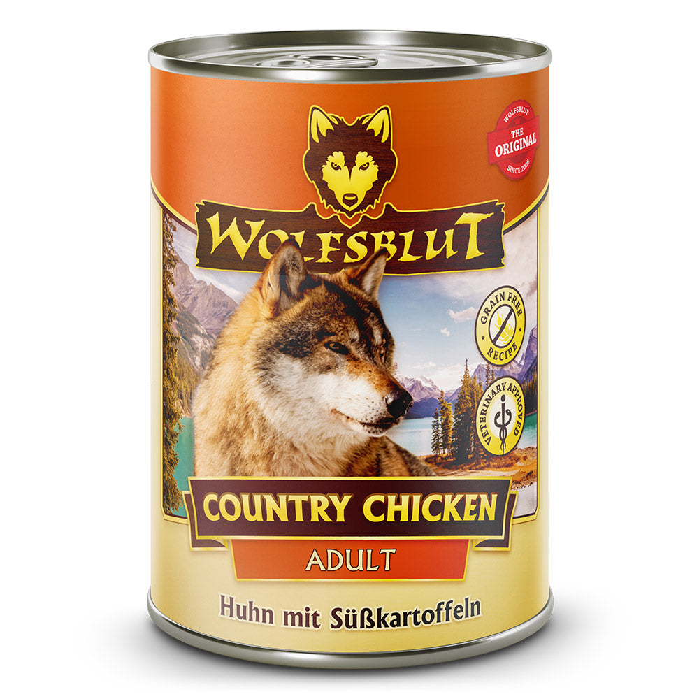 Wolfsblut Adult Country Chicken - Huhn mit Süßkartoffeln Nassfutter