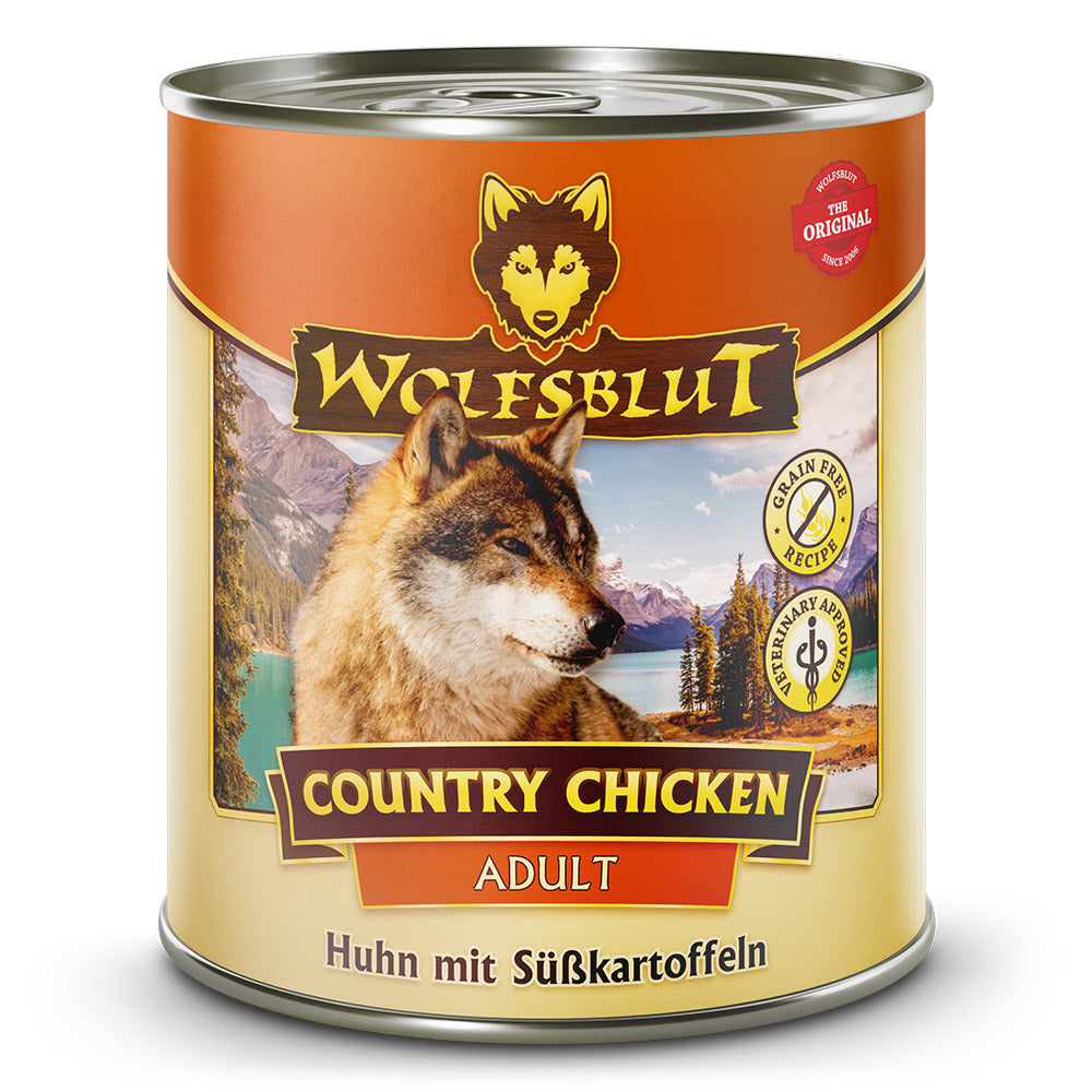 Wolfsblut Adult Country Chicken - Huhn mit Süßkartoffeln Nassfutter