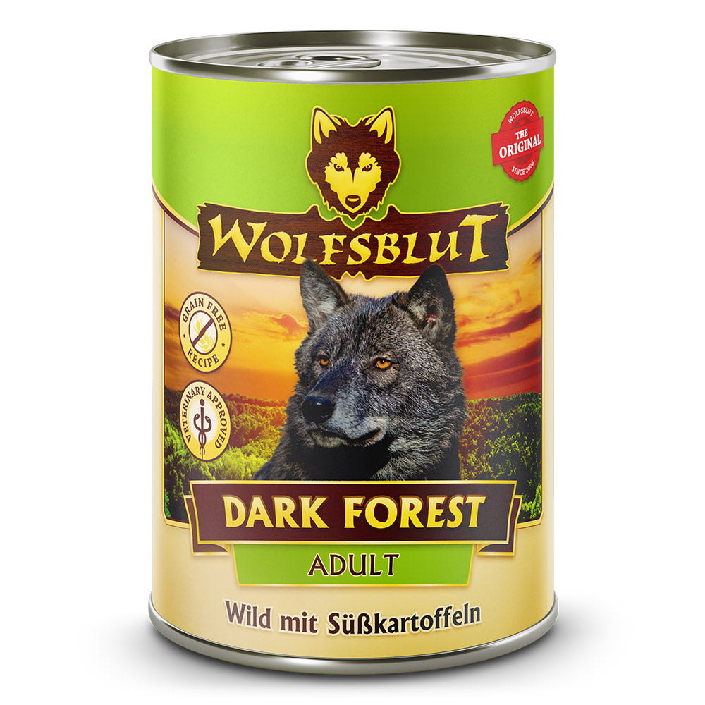 Wolfsblut Adult Dark Forest - Wild mit Süßkartoffeln Nassfutter