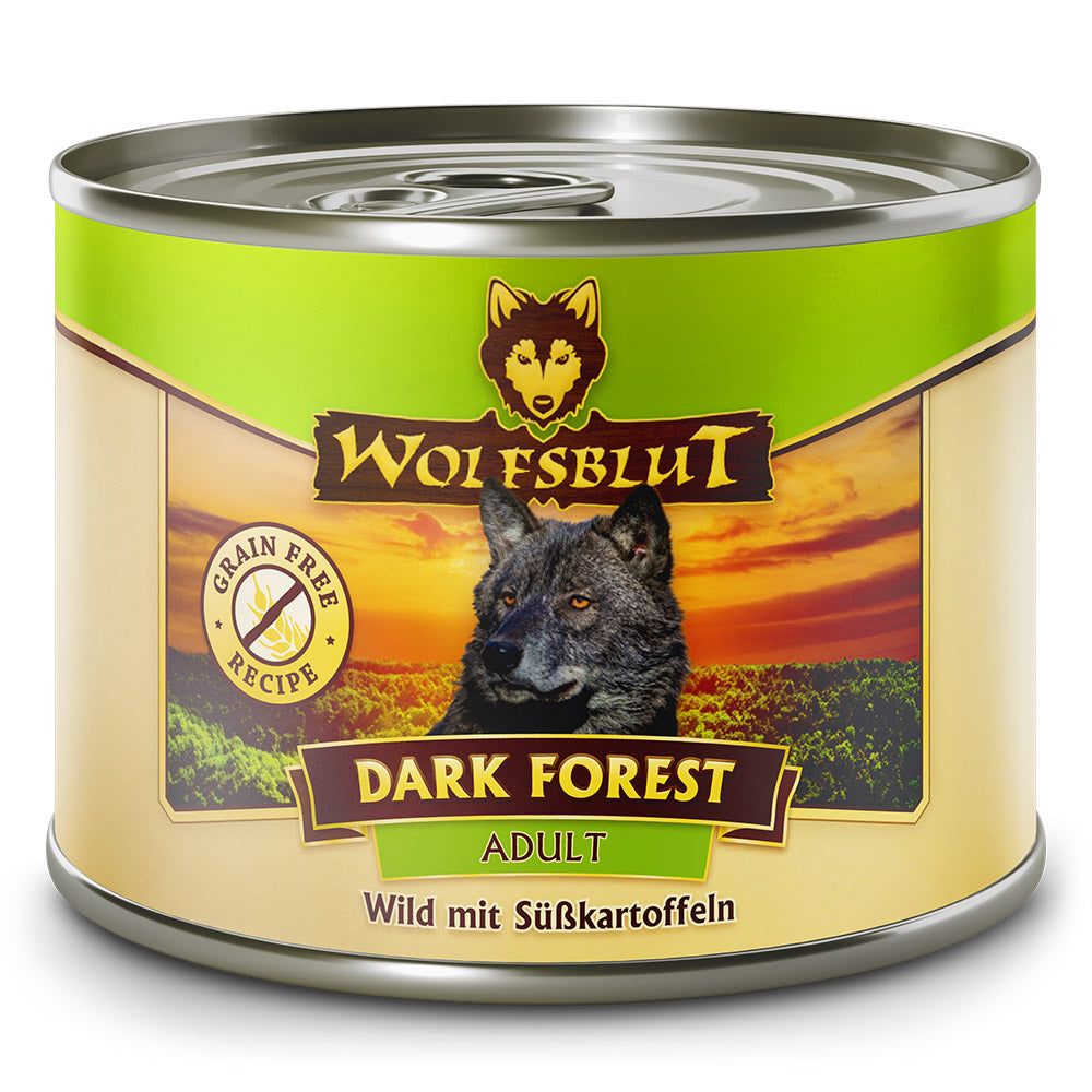 Wolfsblut Adult Dark Forest - Wild mit Süßkartoffeln Nassfutter