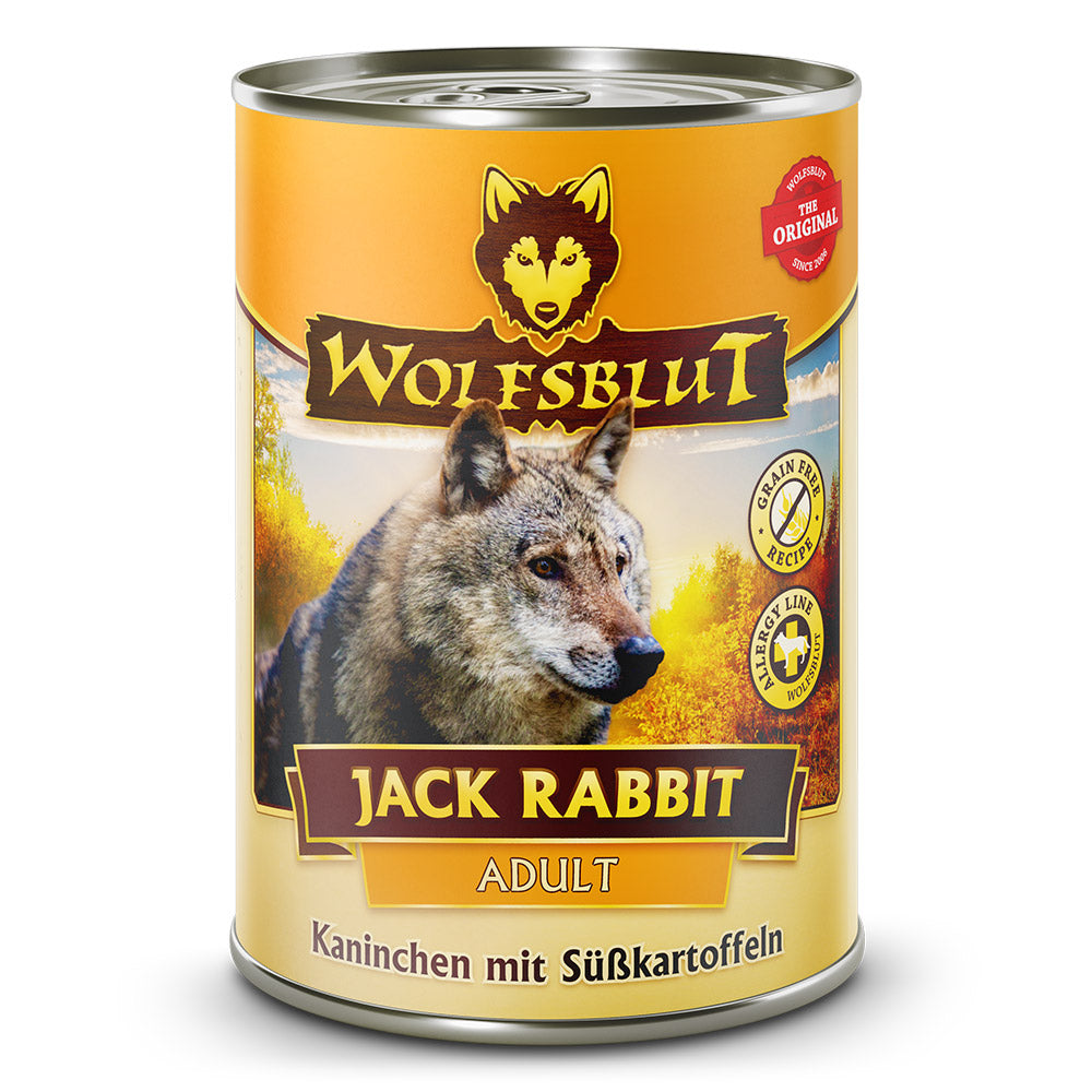 Wolfsblut Adult Jack Rabbit - Kaninchen mit Süßkartoffeln Nassfutter
