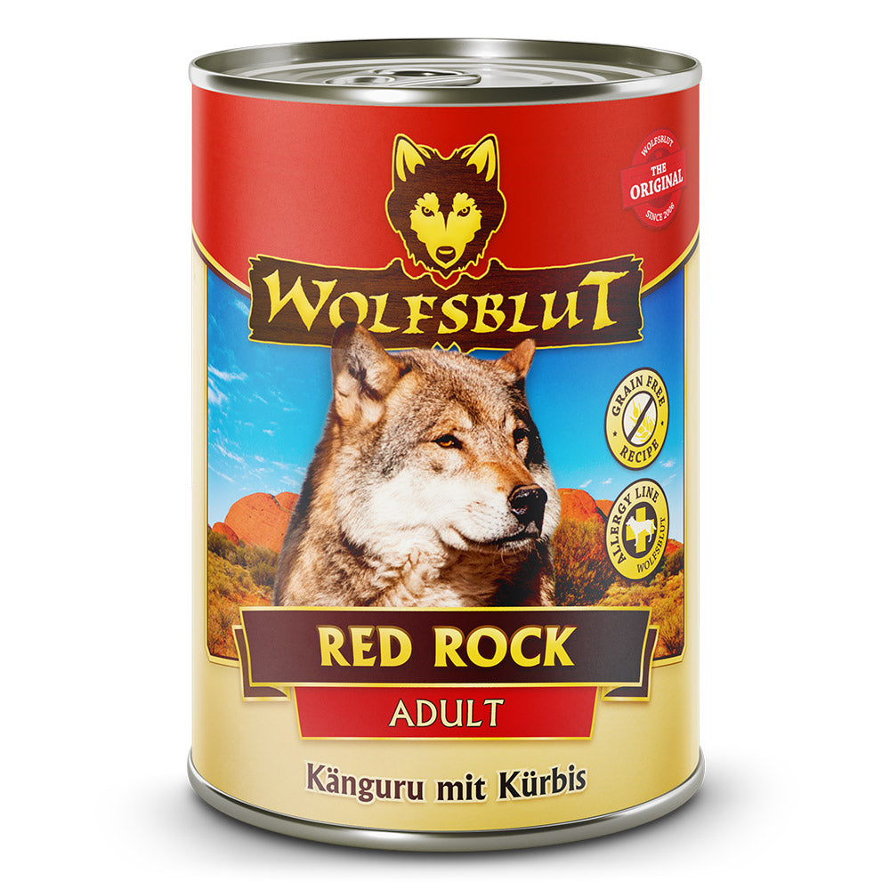 Wolfsblut Adult Red Rock - Känguru mit Kürbis Nassfutter