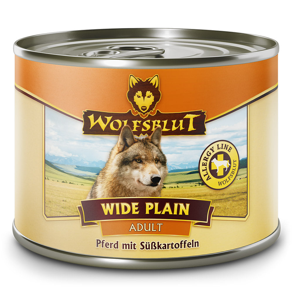 Wolfsblut Adult Wide Plain - Pferd mit Süßkartoffeln Nassfutter