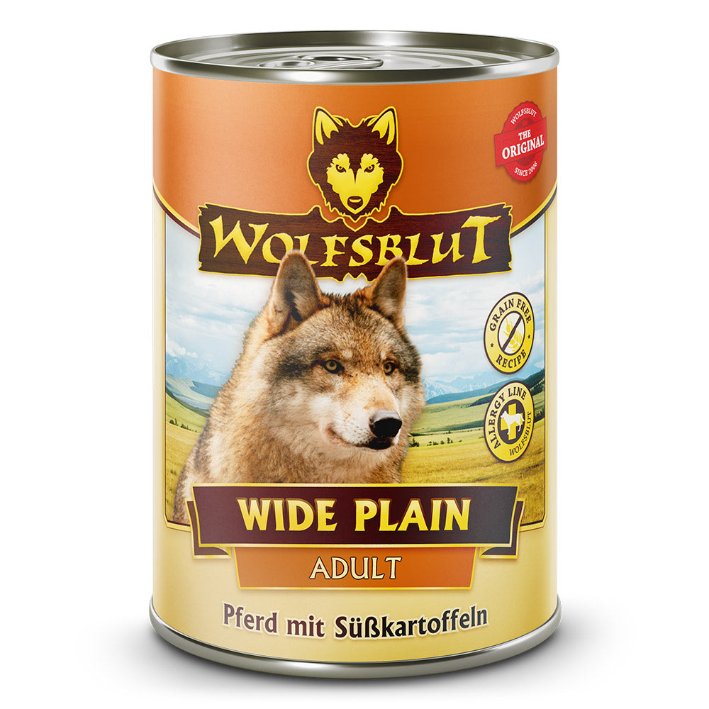 Wolfsblut Adult Wide Plain - Pferd mit Süßkartoffeln Nassfutter