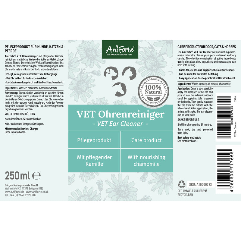 AniForte® VET Ohrenreiniger 250 ml