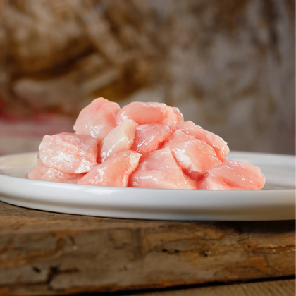 Kaninchenfleisch, stückig, 1 kg