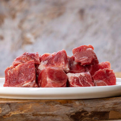Ziegenmuskelfleisch, durchwachsen, 1 kg