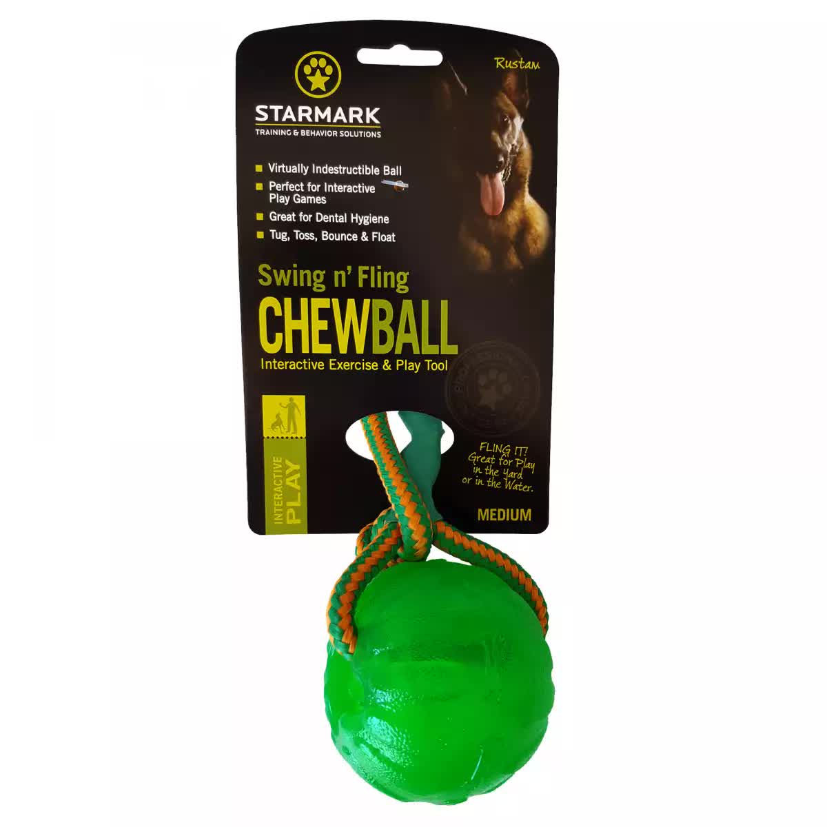 Starmark Swing n Fling Chew BALL