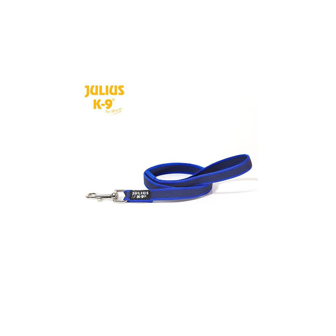 Julius K9® - Color & Gray - Gummierte Leine - mit Schlaufe - verschiedene Farben und Längen