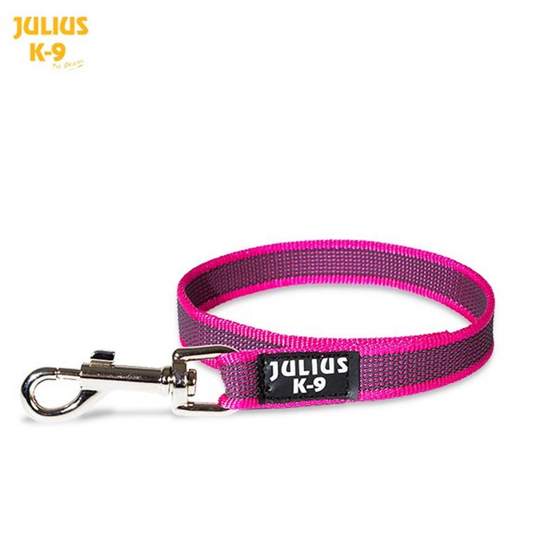 Julius K9® - Color & Gray - Gummierte Leine - ohne Schlaufe - verschiedene Farben und Längen