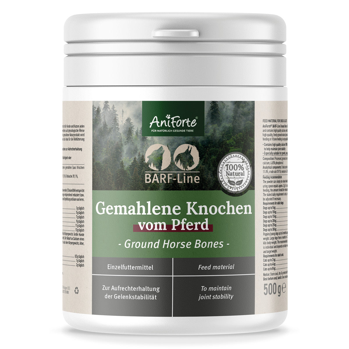 AniForte® Gemahlene Knochen vom Pferd