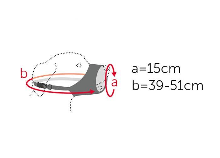 Nylon Maulkorb in verschiedenen Größen