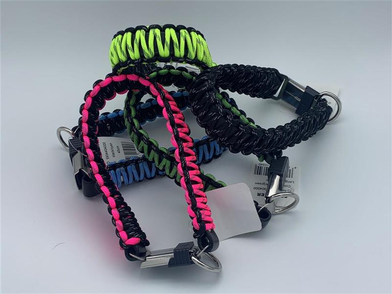 Sprenger Paracord Halsband mit ClickLock Verschluss