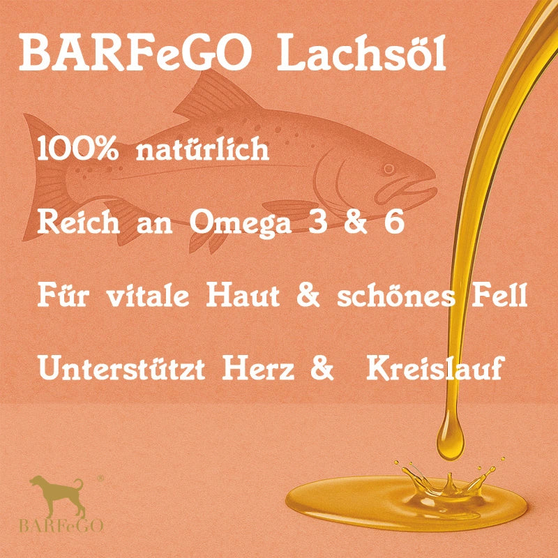 Lachsöl für Hunde, Fischöl