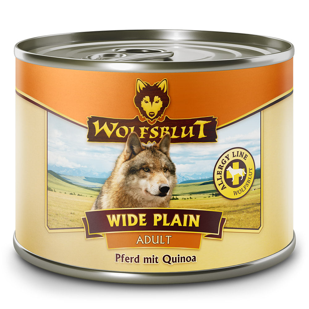 Wolfsblut Adult Wide Plain Quinoa - Pferd mit Quinoa Nassfutter