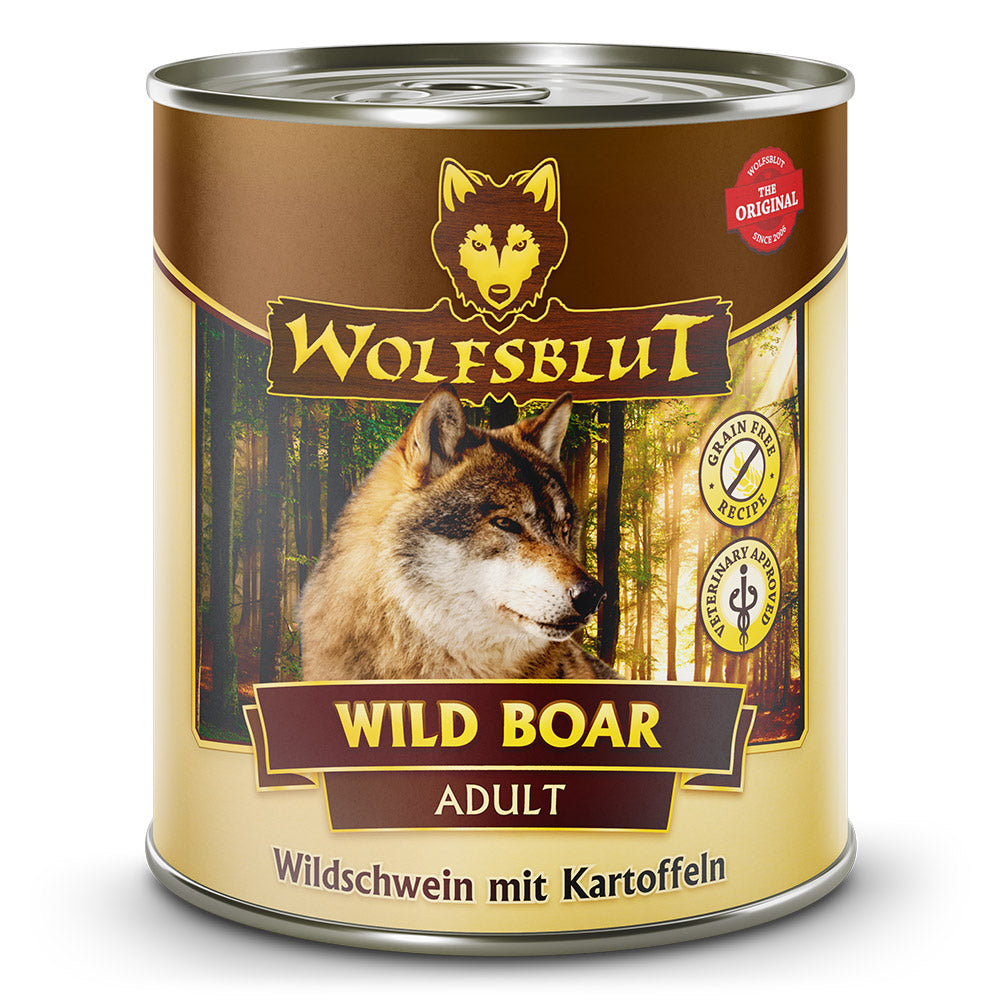 Wolfsblut Adult Wild Boar - Wildschwein mit Kartoffeln Nassfutter