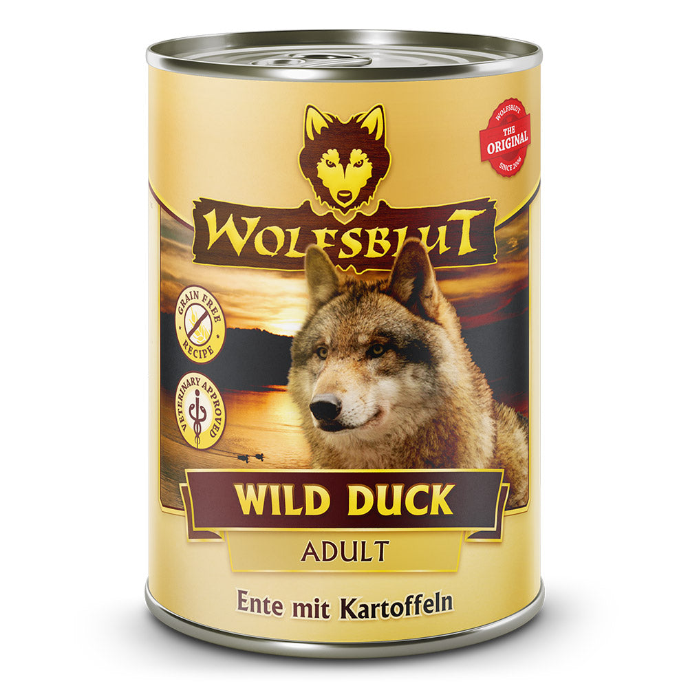 Wolfsblut Adult Wild Duck - Ente mit Kartoffeln Nassfutter