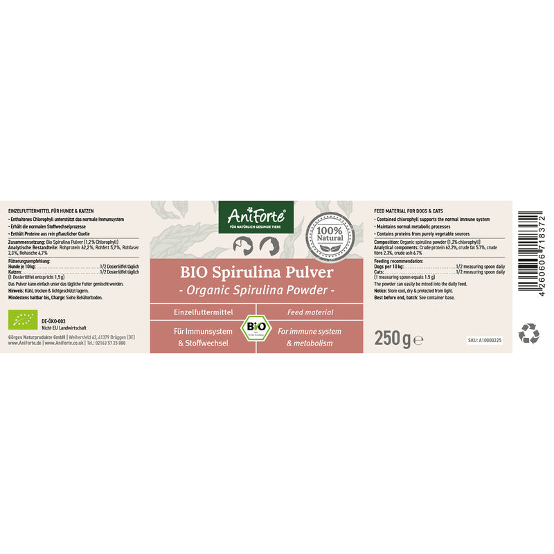 AniForte® Bio Spirulina 250 g