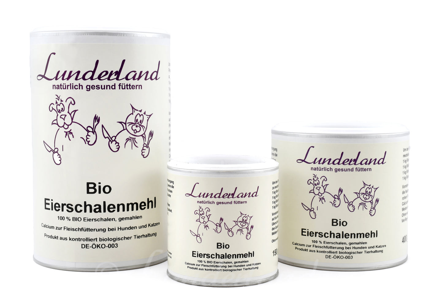Lunderland BIO Eierschalenmehl, 400 g