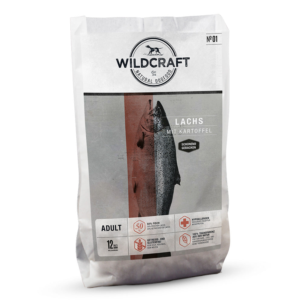 Wildcraft Gebacken Lachs mit Kartoffel